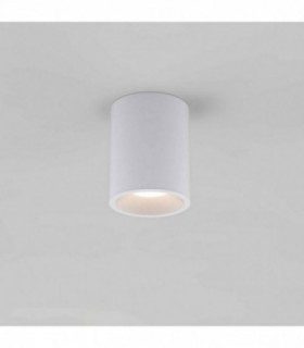 Outdoor Round Surface Mounted LED Downlight Textured White IP65