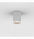 Outdoor Square Surface Mounted LED Downlight Textured White IP65