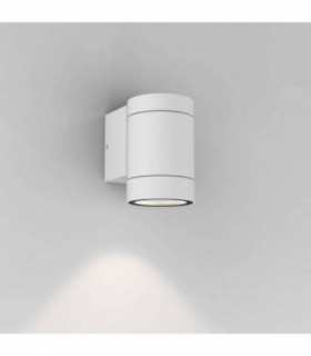 LED Outdoor Wall Light Textured White IP54, GU10