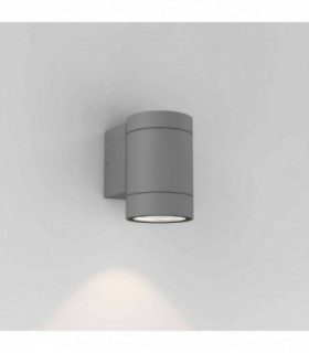 LED Outdoor Wall Light Textured Grey IP54, GU10