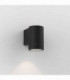 LED Outdoor Wall Light Textured Black IP54, GU10
