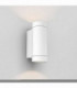 LED Outdoor Wall Light Textured White IP54, GU10