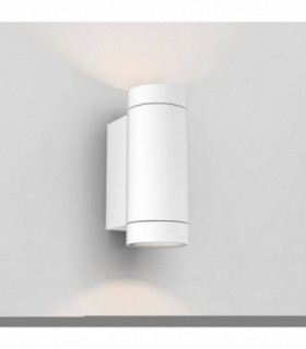 LED Outdoor Wall Light Textured White IP54, GU10