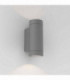 LED Outdoor Wall Light Textured Grey IP54, GU10