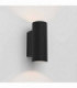 LED Outdoor Wall Light Textured Black IP54, GU10