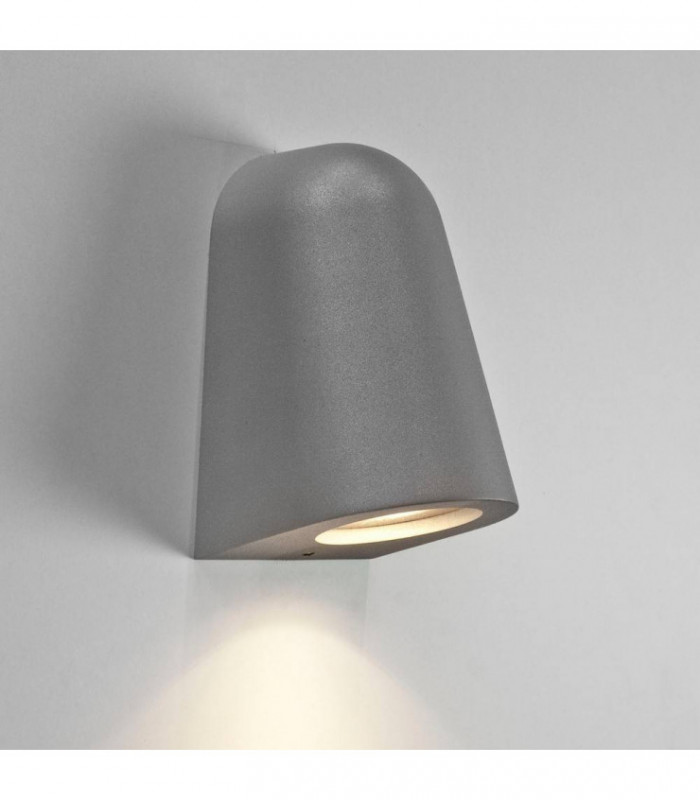 LED Outdoor Wall Light Textured Grey IP65, GU10