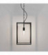 Outdoor Pendant Light Textured Black, E27