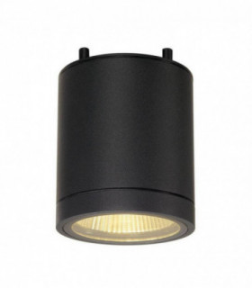 Ceiling Light, Round, Anthracite, 9W Led, 3000K, 35d, IP55