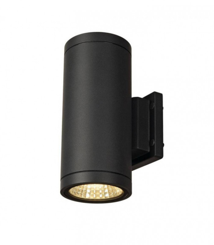 Round, Anthracite, 9W Led, 3000K, IP55