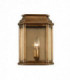 1 Light Outdoor Wall Lantern Light Solid Brass IP44, E27