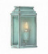 1 Light Outdoor Wall Lantern Light Verdigris IP44, E27