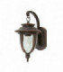 1 Light Outdoor Medium Wall Lantern Light Weathered Bronze IP44, E27