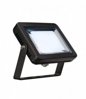Outdoor Square Floodlight, 10W, Black, 4000K Led, IP55