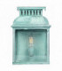 1 Light Outdoor Wall Lantern Light Verdigris IP44, E27