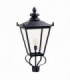 1 Light Outdoor Post Lantern Black, E27