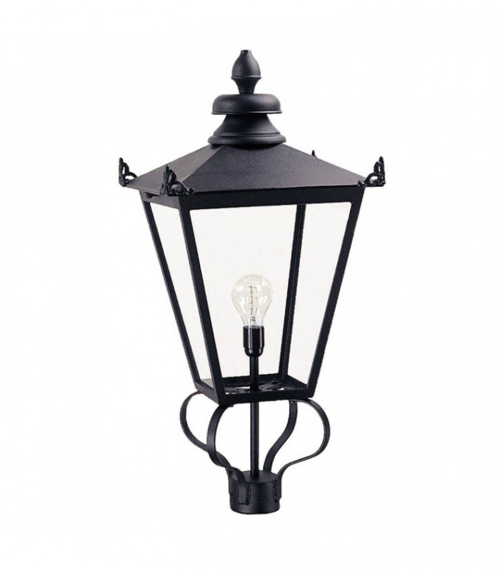 1 Light Outdoor Post Lantern Black, E27