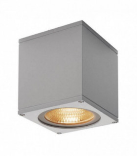 Outdoor Ceiling Light, Led, 3000K, Silver-Grey, IP44