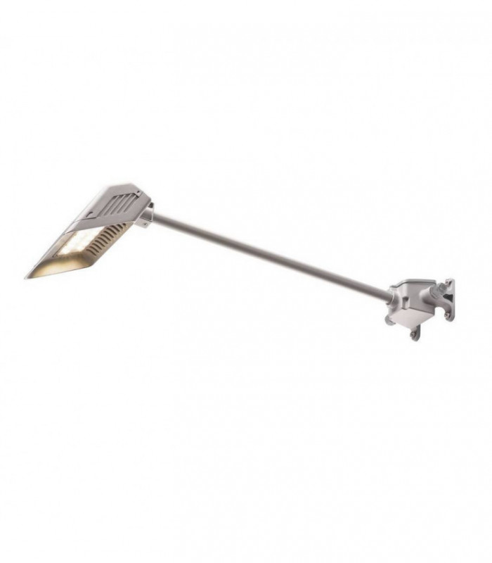 LED Outdoor Picture Wall Light Light, Silver, Long, 4000K, Ip65