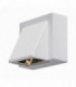 LED 1 Light Outdoor Wall Lamp White IP44