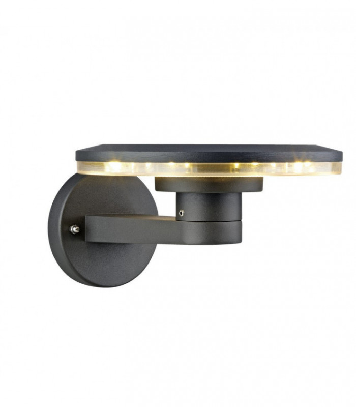 LED Outdoor Wall Lamp Grey IP44