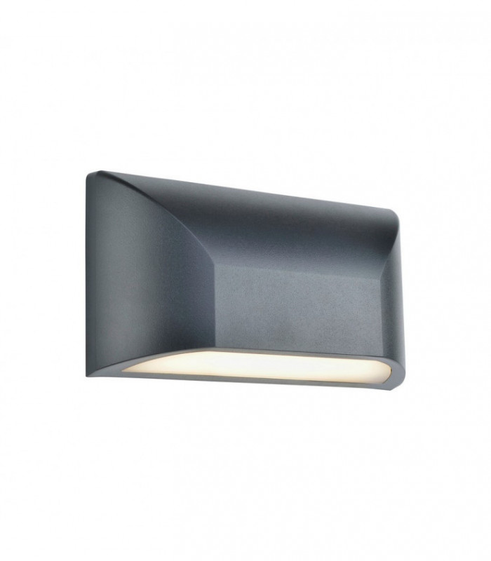 LED Outdoor Down Wall Lamp Grey IP44
