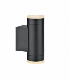 LED Up Down Outdoor Wall Lamp Black IP44