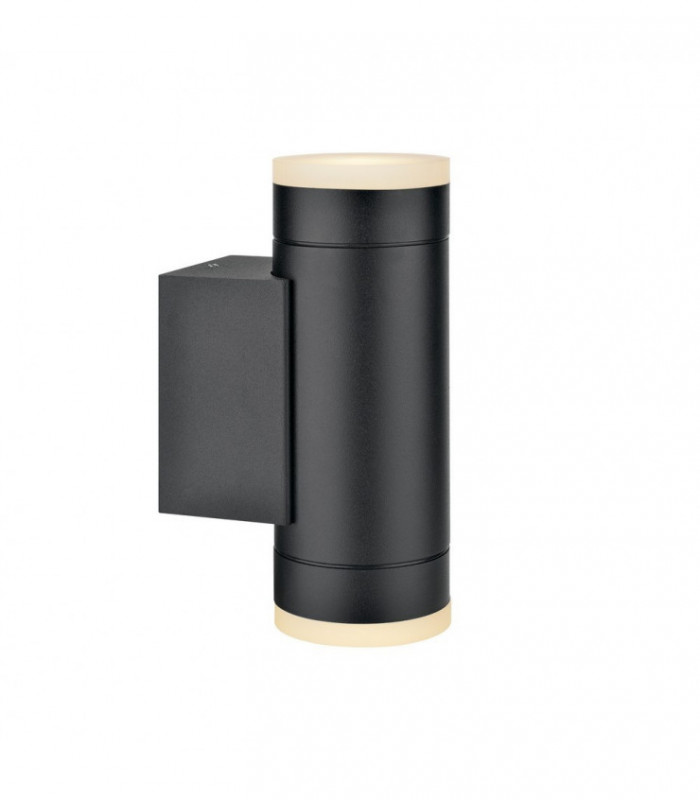 LED Up Down Outdoor Wall Lamp Black IP44