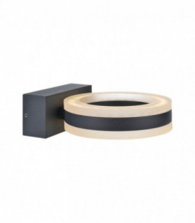 LED Up Down Outdoor Wall Lamp Grey IP44