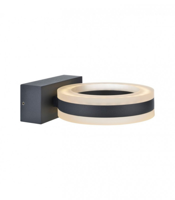 LED Up Down Outdoor Wall Lamp Grey IP44