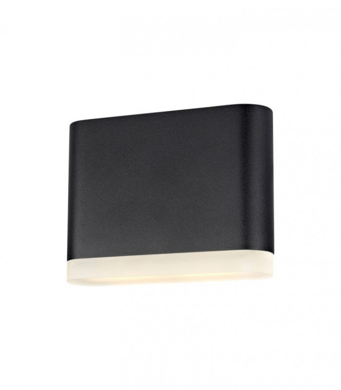 LED Outdoor Wall Lamp Black IP44