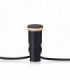 LED 1 Light Outdoor Garden Recessed Decklight Black IP44