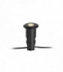 LED Outdoor Garden Recessed Spotlight  Black IP44