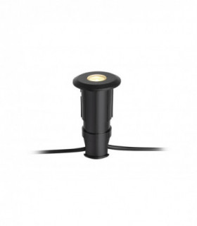 LED Outdoor Garden Recessed Spotlight  Black IP44