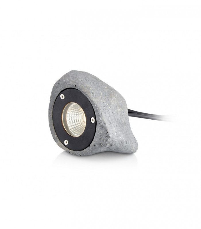 LED Outdoor Garden Recessed Spotlight  Grey IP44