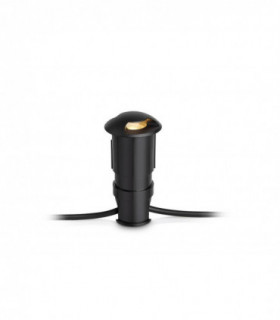 LED Outdoor Garden Spotlight Black IP44