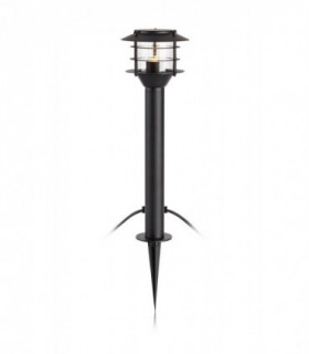 LED Outdoor Garden Spike Spotlight Black IP44