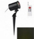 2 Light Outdoor Christmas Laser Projector Spike Light Black IP44