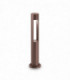 Outdoor Bollard Lamp 1 Light Coffee IP44, G9