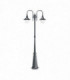 Outdoor Lamp Post 2 Lights Anthracite IP43, E27