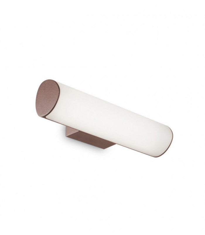 Integrated LED Outdoor Wall Lamp 1 Light Coffee 4000K IP44