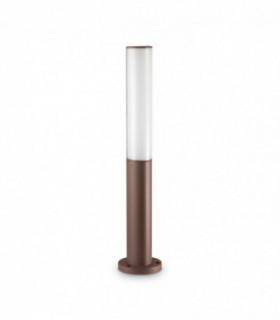 Integrated LED Outdoor Bollard Lamp 1 Light Coffee 4000K IP44
