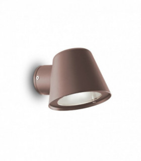 Outdoor Wall Downlight Lamp 1 Light Coffee IP43, GU10