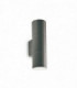 Outdoor Up Down Wall Lamp 2 Lights Anthracite IP44, GU10