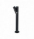Integrated LED Outdoor Bollard Lamp 1 Light Black 3000K IP44