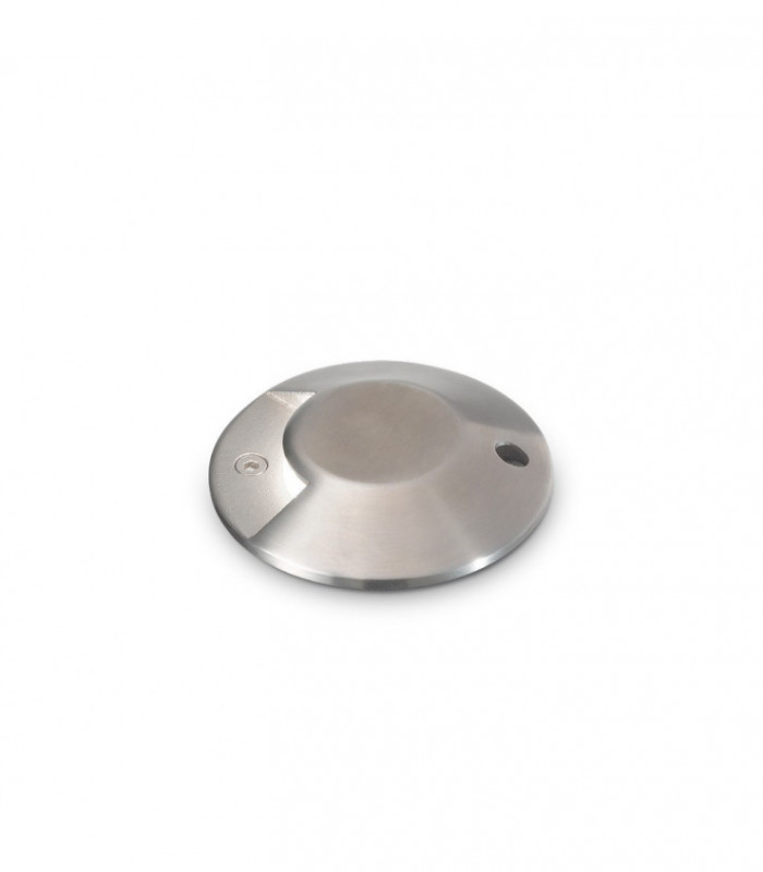 Integrated LED Outdoor Recessed Ground Downlight Lamp 1 Light 1 Directional Steel 3000K IP65