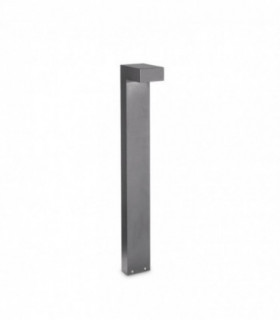 Outdoor Bollard Lamp 2 Lights Grey IP44, G9