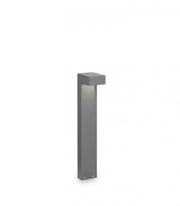 Outdoor Bollard Lamp 2 Lights Grey IP44, G9