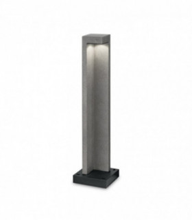 Integrated LED Outdoor Bollard Lamp 1 Light Granite 3000K IP55