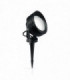Outdoor Ground Spike Lamp 1 Light Black IP66