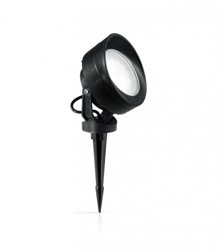 Outdoor Ground Spike Lamp 1 Light Black IP66